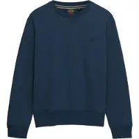 Superdry Essential Logo Crew Sweatshirt Blue Grootte: L