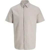 Jack & Jones Overhemd 'JJEBreeze' stone grey