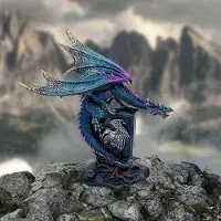 Nemesis Now - Draconic Sigil 17.5cm Beeld/figuur - Draak - Multicolours