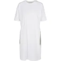 Build Your Brand Organic Oversized Korte Mouwen Korte Jurk