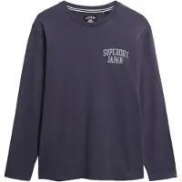 Superdry Shirt 'Athletic Essentials' grijs / lavendel