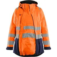 Blakläder 2172-1987 Inzetstuk voor Dames winterparka 4472 High Vis Oranje maat S dames