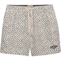 Superdry Zwemshorts crème / zwart