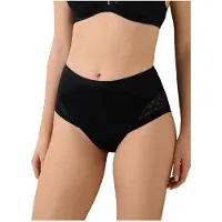 Lisca Zwarte taille slip Opal | Maat 44