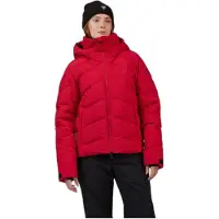 Rossignol - Dames ski jassen - W Wispile Ripstop Down Jacket Ruby Red voor Dames - Maat M - Rood