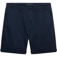 Superdry Dames Korte broek Chino marine (XXS), Casual, Katoen, Marineblauw W7110520A