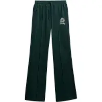 Superdry Broek 'Country Club' smaragd / wit