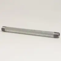 Mega Nr. 23 Pijpnippel staal verzinkt 1/2 inch buitendraad 200 mm