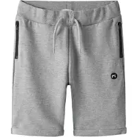 Name it Broek 'NKMVimo' lichtgrijs / zwart / wit