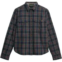 Superdry Blouse marine / donkergroen / bourgogne / wit