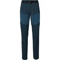 Vaude - Women's Elope Zip-Off Pants - Afritsbroek 42 - Regular, dark sea