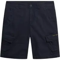 Superdry Heren Cargo shorts Core marine (30), Casual, Katoen, Marineblauw M7110300A