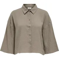 JDY Blouse 'JDYTHEIS' taupe