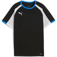 Puma IndividualLIGA Jersey kinder sport T-shirt zwart wit maat 152/158