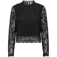 ONLY Blouse 'NEW KARO' zwart