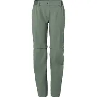 Vaude - Women's Farley Stretch Zip Off Pants II - Trekkingbroek 40 - Regular, olijfgroen