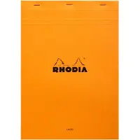 Rhodia - Schrijfblok a4 lijn 80vel 80gr or