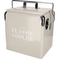 Jens Living Koelbox Retro - 29 x 22 x 36 cm - 13 liter - Taupe