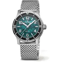 Jean Marcel Herren Armbanduhr Edelstahl Satiniert 22cm