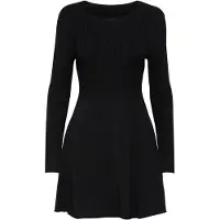ONLY Gebreide jurk 'Alma' zwart