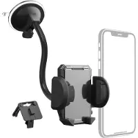 Hama 2in1 GSM-houder Voor De Auto Multi V. Vent. / Ruit 360 Graden Draaibaar
