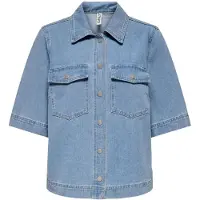 ONLY Blouse 'ONLBelle' blauw denim