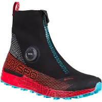La Sportiva - Trailschoenen - Cyklon Cross GTX W Black/Hibiscus voor Dames - Maat 39 - Zwart
