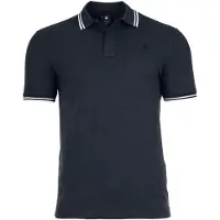 G-Star Shirt 'Dunda Slim Stripe' navy / wit