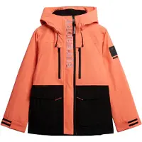 Superdry Functionele jas koraal / zwart / wit