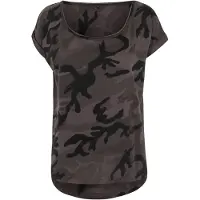 Build Your Brand Camo T-shirt Met Korte Mouwen