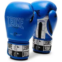 Leone1947 Iconic Artificial Leather Boxing Gloves Blauw 14 oz