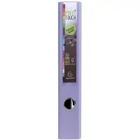 Exacompta Prem Touch Smal Ordner A4 50 mm Lila 2 Ringen 53107E Kunststof Staand 10 Stuks