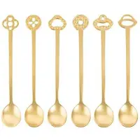 Sambonet Theelepel Party Oriental Living Gold (6-Delig)