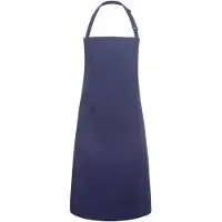 Karlowsky Oversized Bib Apron Basic with Buckle and Pocket KY133 - Navy (ca. Pantone 533C) - 100 x 100 cm