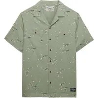 Superdry Overhemd groen / zwart / wit