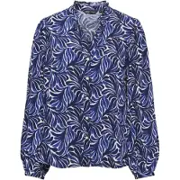 ONLY Blouse 'ONLRAYA' navy / donkerblauw / wit