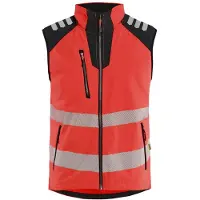 Blakläder 3091-2513 Softshell Bodywarmer High Vis High Vis Rood/Zwart maat XXL heren