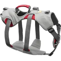 Ruffwear - Doubleback Harness - Hondentuig XS, cloudburst gray