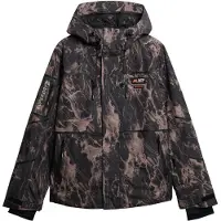 Superdry Outdoorjas bruin / zwart