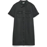 Vero Moda Blousejurk 'VMJennie' black denim