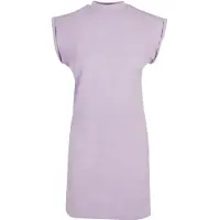 Build Your Brand Turtle Extended Shoulder Korte Mouwen Korte Jurk