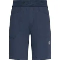 La Sportiva Flatanger Short M, klimshorts, heren, model B46W04, kleur: nachtblauw/krijt, maat XL