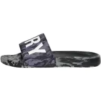 Superdry Strand-/badschoen grijs / donkergrijs / wit