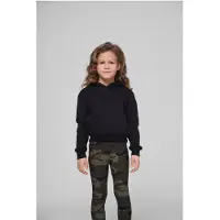 Build Your Brand BY113 Girls Cropped Sweat Hoody