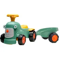 Falk Maurice Looptractor Set Groen/Geel