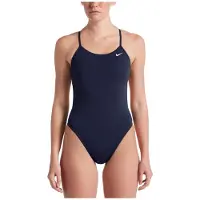 Nike Hydrastrong Solids Cut Out Swimsuit Blauw US 36 Vrouw