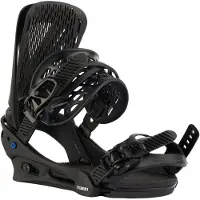 Burton - Snowboard bindingen - Genesis Black voor Unisex van Nylon - Maat M - Zwart