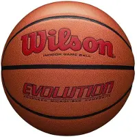 Wilson Evolution Indoor Rood Basketbal (7) | Default