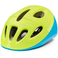 Original Brands Fury Matt Yellow Blue Fluo 46-48 Kinderfietshelm