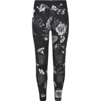 Urban Classics Leggings beige / lichtgrijs / donkergrijs / zwart